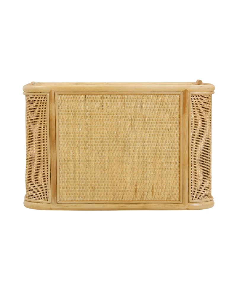 Tov Furniture 17.7" Rattan Nightstand