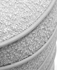 Tov Furniture 14.6" Boucle Ottoman