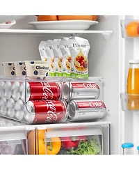 Sorbus Clear 10-Can Organizer with Lid (2 Pack)