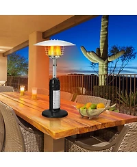 Gouun 11 000 Btu Portable Tabletop Propane Patio Standing Heater