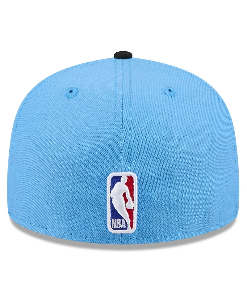 New Era Men's Light Blue La Clippers 2024/25 City Edition 59FIFTY Fitted Hat