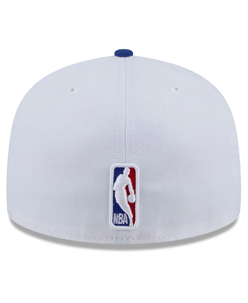 New Era Men's White Philadelphia 76ers 2024/25 City Edition 59FIFTY Fitted Hat