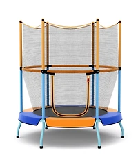 Gouun 48 Inch Toddler Trampoline with Safety Enclosure Net