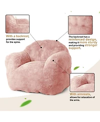 gaomon Giant Bean Bag Chair, 51" Bean Bag Couch with Armrests
