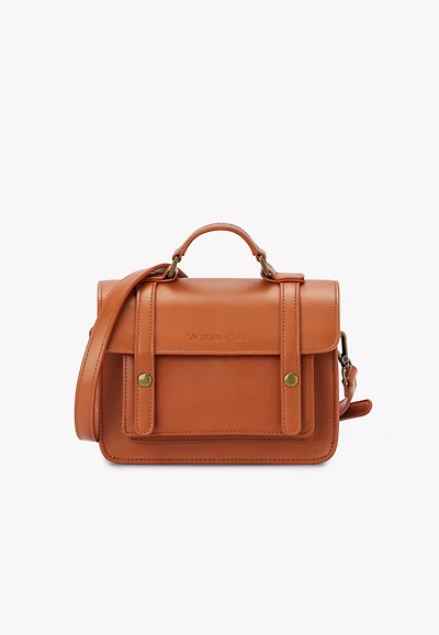 Women Vintage Genuine Leather Flap Bag Crossbody Victoria Hyde Cambridge satchel