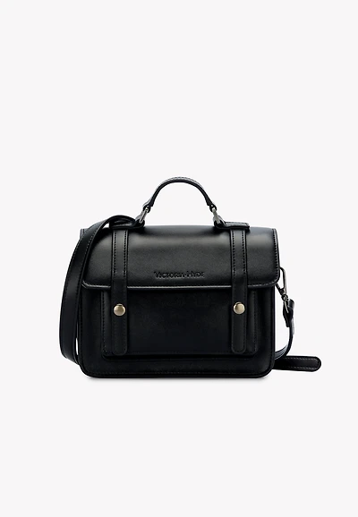 Women Vintage Genuine Leather Flap Bag Crossbody Victoria Hyde Cambridge satchel