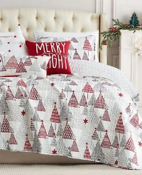Southshore Fine Linens Merry and Bright 5-Pc. Quilt Set, Twin/Twin Xl