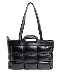 Old Trend Puffy Clover Tote Bag