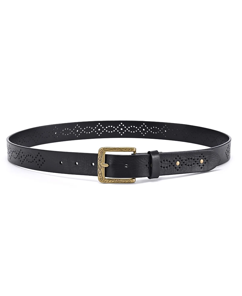 Old Trend Women's Daisy Blossom Leather Belt