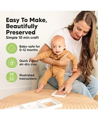 Fond Baby Hand and Footprint Kit Frame, Shower Gifts for Boys, Girls, Newborn Keepsake