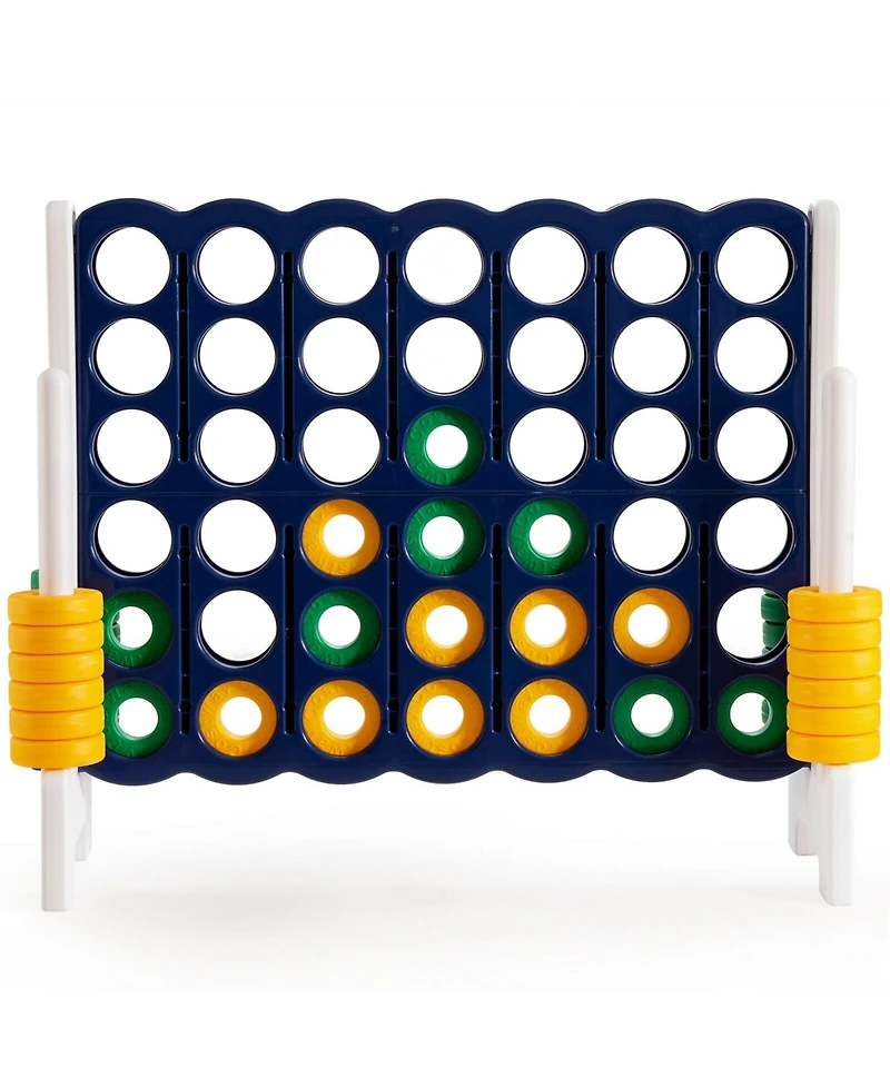 Gouun 4-to-Score 4 in A Row Giant Game Set for Kids Adults Family Fun
