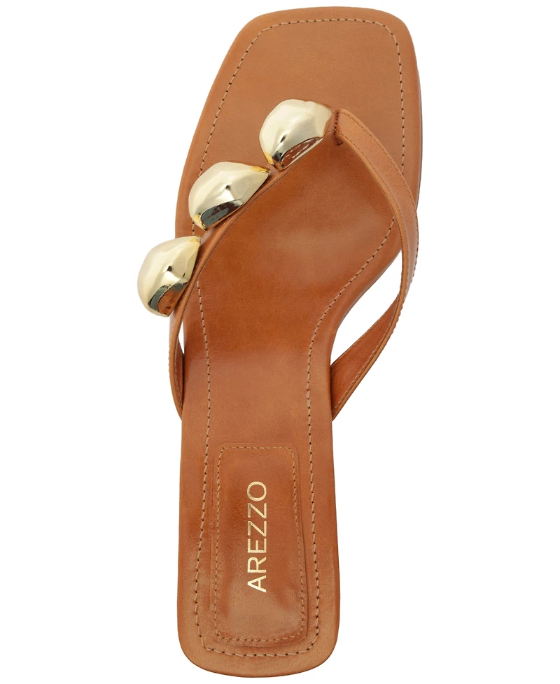 Arezzo Women's Sunny Mid-Block Sandals