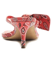 Arezzo Women's Lidia Mid Stiletto Sandals