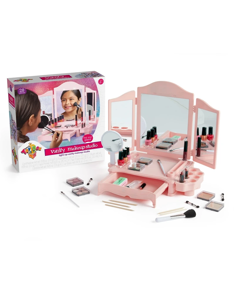 Geoffrey's Toy Box Girls Led Makeup Vanity Kit