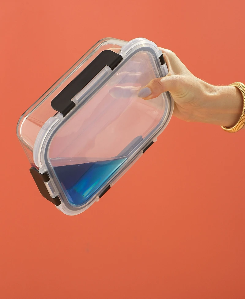 JoyJolt 2-Sectional Set of 5 Food Prep Storage Containers