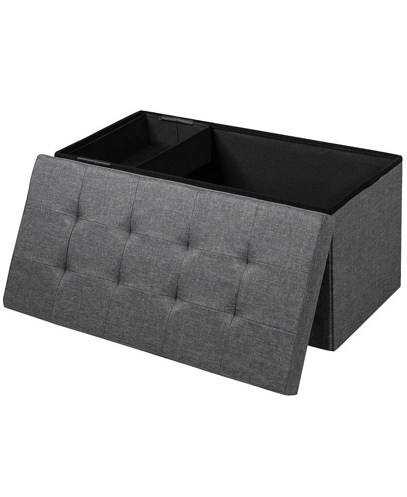 Gouun 31.5 Inch Fabric Foldable Storage with Removable Bin