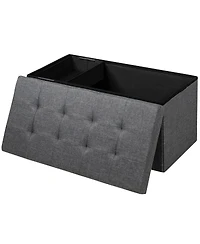 Gouun 31.5 Inch Fabric Foldable Storage with Removable Bin