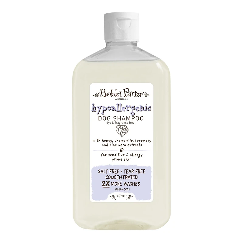 Bobbi Panter (Botanical) Hypo-allergenic Shampoo Honey Extract, Chamomile, Rosemary and Aloe Vera Extract