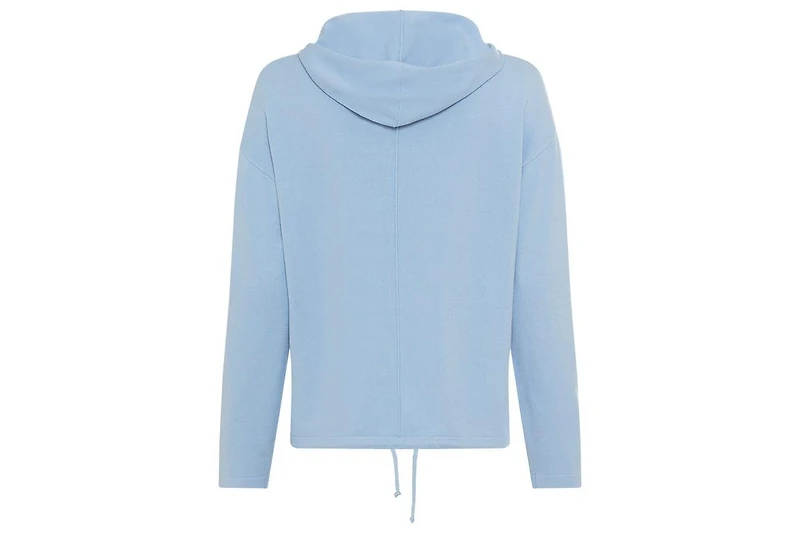 Olsen Women's Fine Gauge Sweater Hoodie