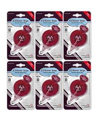 E-z Runner: Permanent Strips - Refill 6 Pack