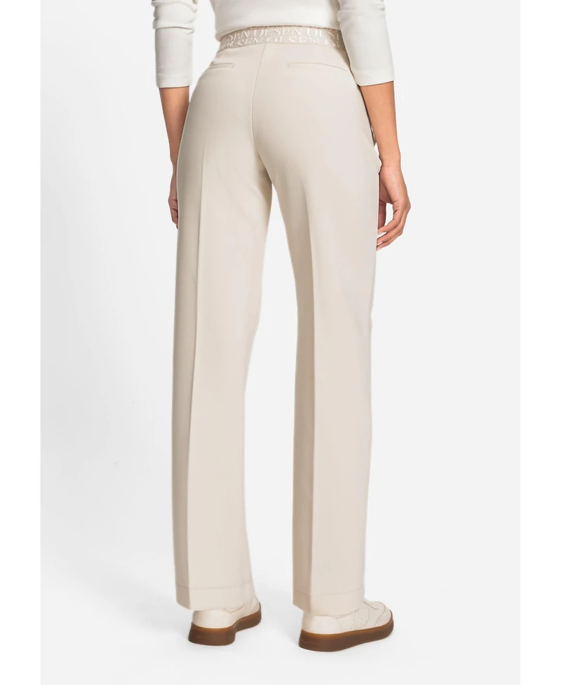 Olsen Women's Anna Fit Wide Leg Pull-On Pant