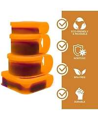 Go Go Bowl Set: 4 pk Sun Storm - 10, 20, 30 oz & Sandwich