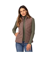Free Country Women's Quilted Hybrid Vest