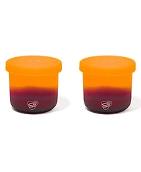 Lidded Bowls 10oz: 2 pk - Sun Storm