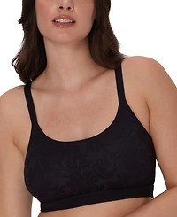 Bali Women's Breathe Lace-Overlay Bralette Dfcmbr