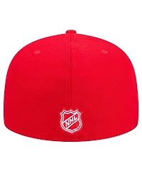 New Era Men's Red Detroit Wings Core 59FIFTY Fitted Hat