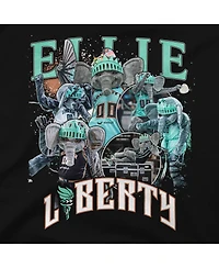 Stadium Essentials Men's and Women's Black New York Liberty Ellie Crossroads T-Shirt