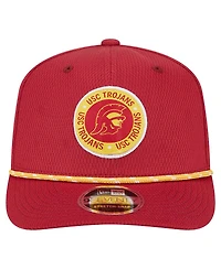 New Era Men's Crimson Usc Trojans Coolera 9SEVENTY Rope Stretch-Snap Hat