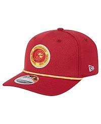 New Era Men's Crimson Usc Trojans Coolera 9SEVENTY Rope Stretch-Snap Hat