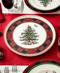 Spode Christmas Tree Tartan Dinnerware Collection