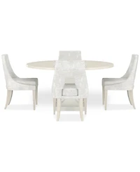 Mezzanine -Pc. Dining Set (Round Table & Side Chairs