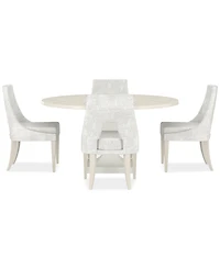 Mezzanine -Pc. Dining Set (Round Table & Side Chairs