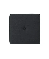 The Pop Home Square Upholstered Ottoman, Footrest for Living Room, Bedroom & Kids Playroom-The