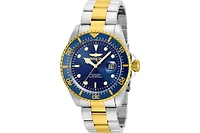 Invicta Men's Pro Diver Quartz 3 Hand Blue Dial Watch
