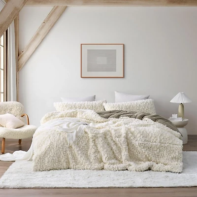 Creamy Clouds - Coma Inducer Oversized Comforter - Natural, King