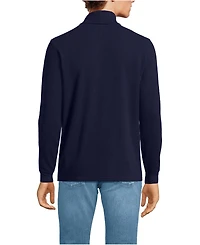 Lands' End Men's Long Sleeve Waffle Turtle Neck