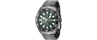 Invicta Men's Pro Diver Quartz Chronograph Green Dial Watch