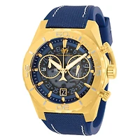 Technomarine Men's Tm-519009 Reef Quartz Chronograph Transparent, Blue Dial Watch