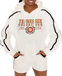 Gameday Couture Women's Cream Tennessee Volunteers Down, Set, Go Pullover Hoodie and Shorts Set