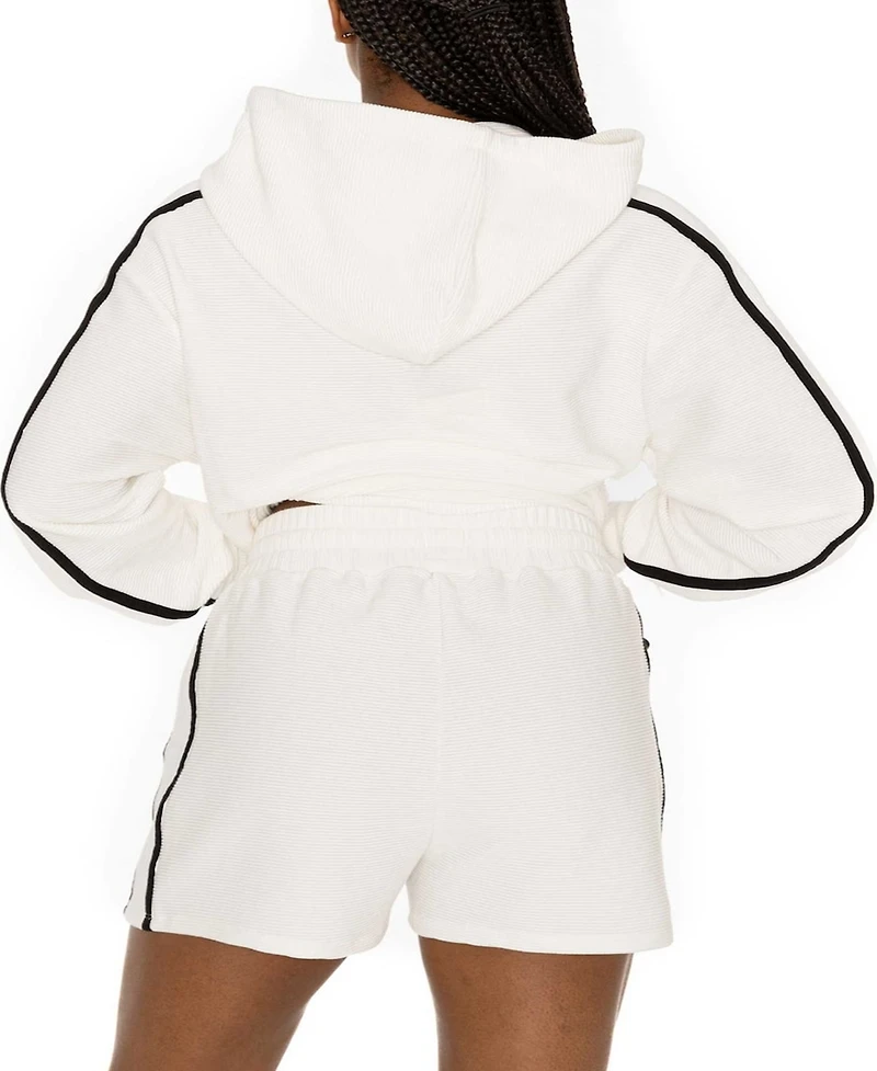 Gameday Couture Women's Cream Kentucky Wildcats Down, Set, Go Pullover Hoodie and Shorts Set