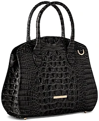 Brahmin Rosetta Melbourne Medium Leather Satchel