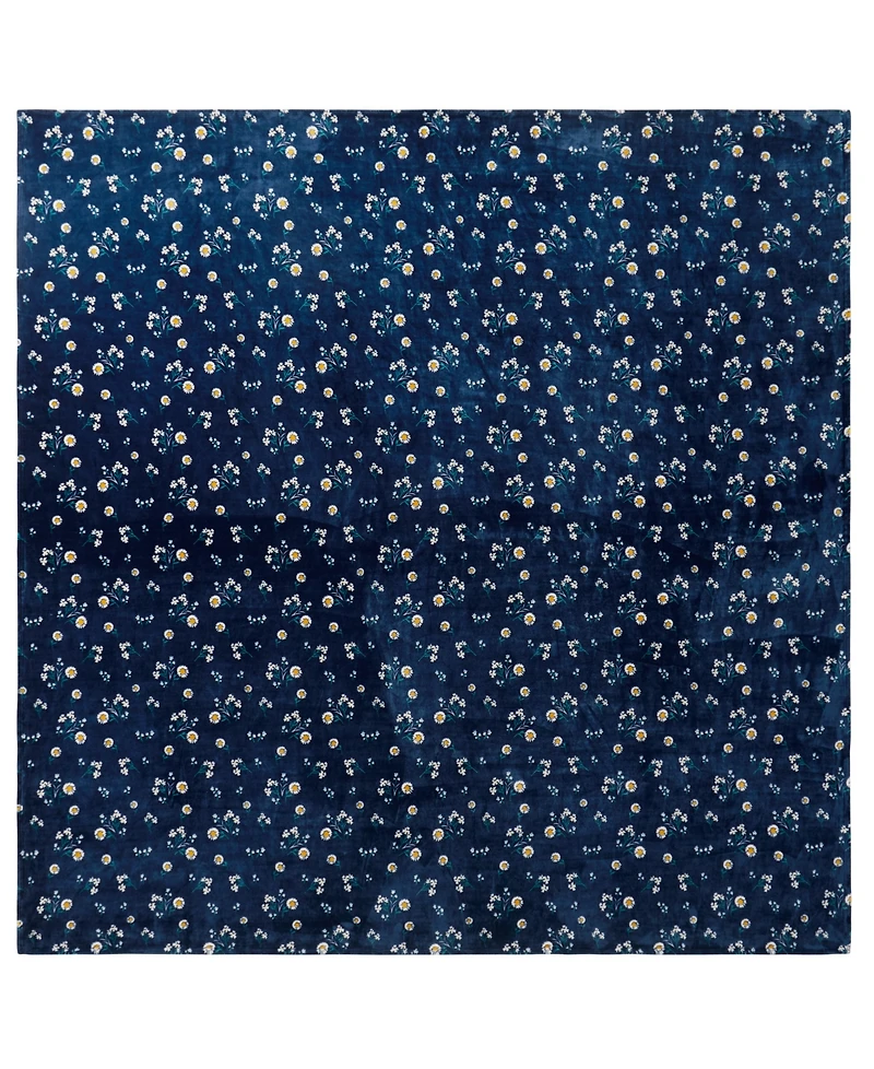 Lucky Brand Daisy Floral Cozy Plush Blanket, Twin/Twin Xl