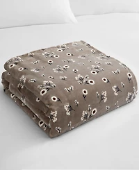 Lucky Brand Daisy Floral Cozy Plush Blanket, Twin/Twin Xl