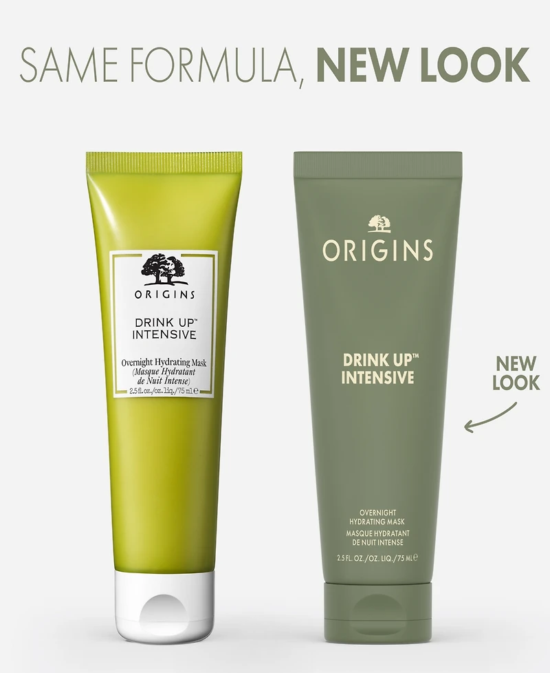 Drink Up Intensive Overnight Hydrating Face Mask with Avocado & Hyaluronic Acid, 2.5 oz.