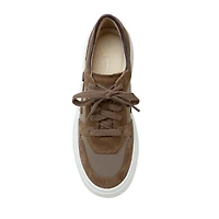Linea Paolo Gains Lace-Up Leather Platform Sneakers