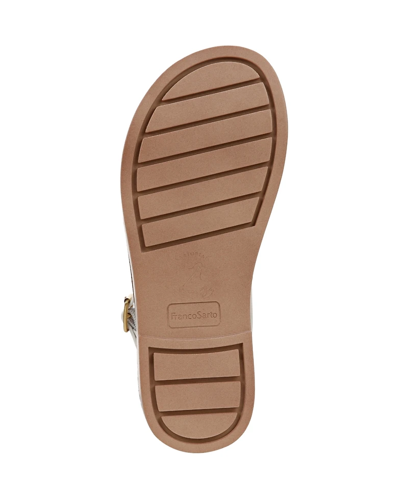 Franco Sarto Women's Genova Round Toe Platform Sandals